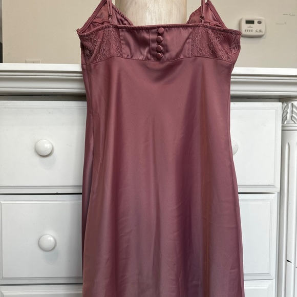 Urban Outfitters satin slip dress — dusty rose — size M - Picture 14 of 16